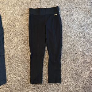 Calvin Klein black High-Waisted Leggings